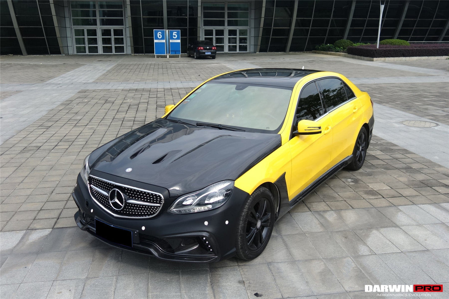 2014-2016 Mercedes Benz E Class W212 BKSS Style Hood