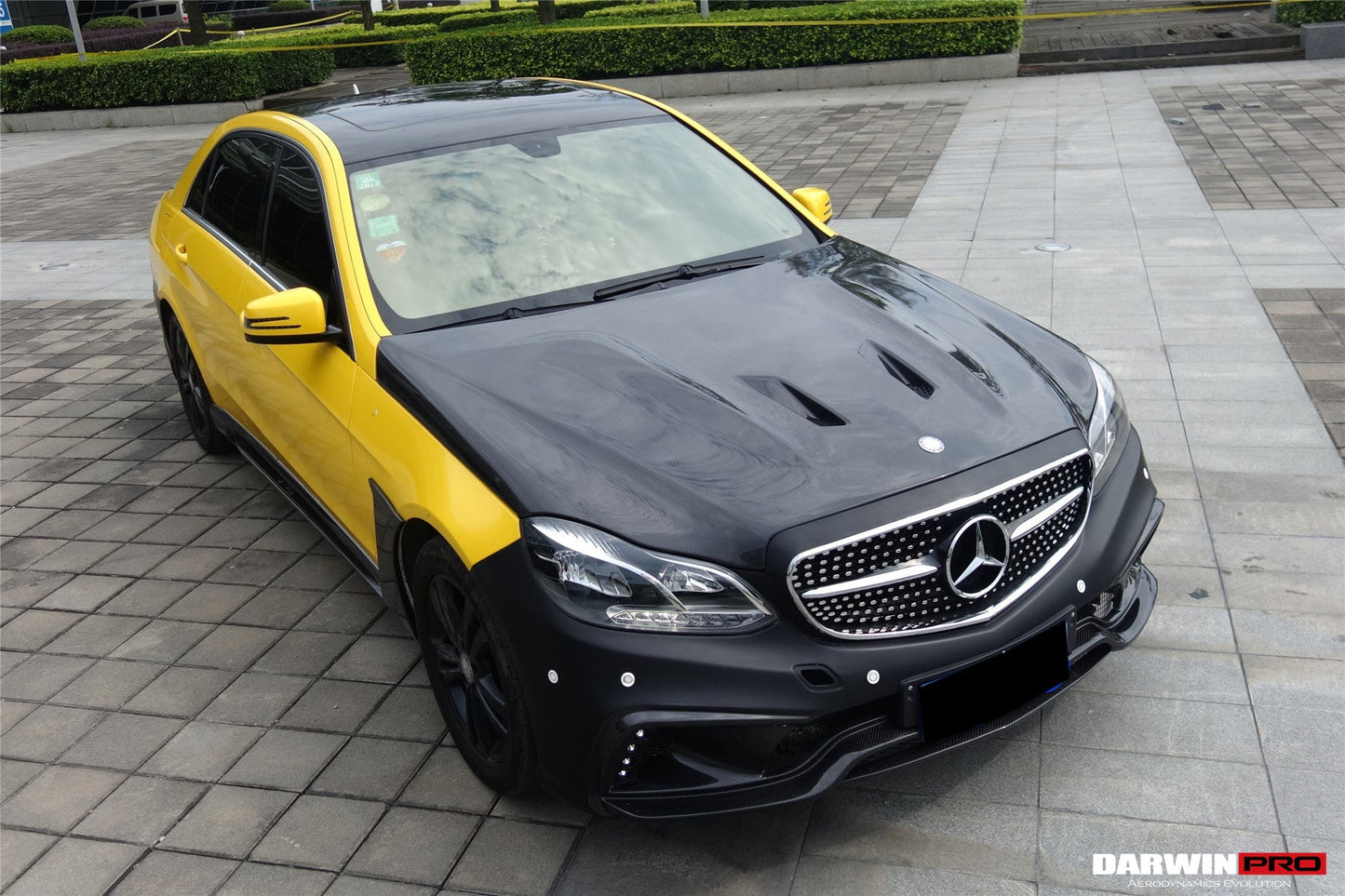 2014-2016 Mercedes Benz E Class W212 BKSS Style Hood
