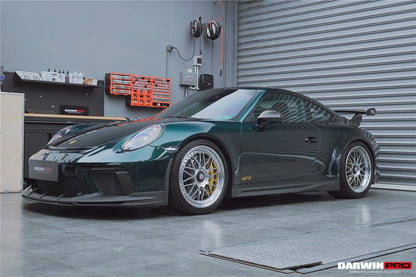 2017-2019 Porsche 911 991.2 GT3 Only BKSS Style Carbon Fiber Front lip - DarwinPRO Aerodynamics