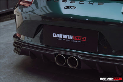 DarwinPRO 2017-2019 Porsche 911 991.2 GT3 Only BKSS Style Carbon Fiber Rear Lip Diffuser