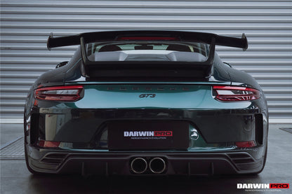 DarwinPRO 2017-2019 Porsche 911 991.2 GT3 Only BKSS Style Carbon Fiber Rear Lip Diffuser