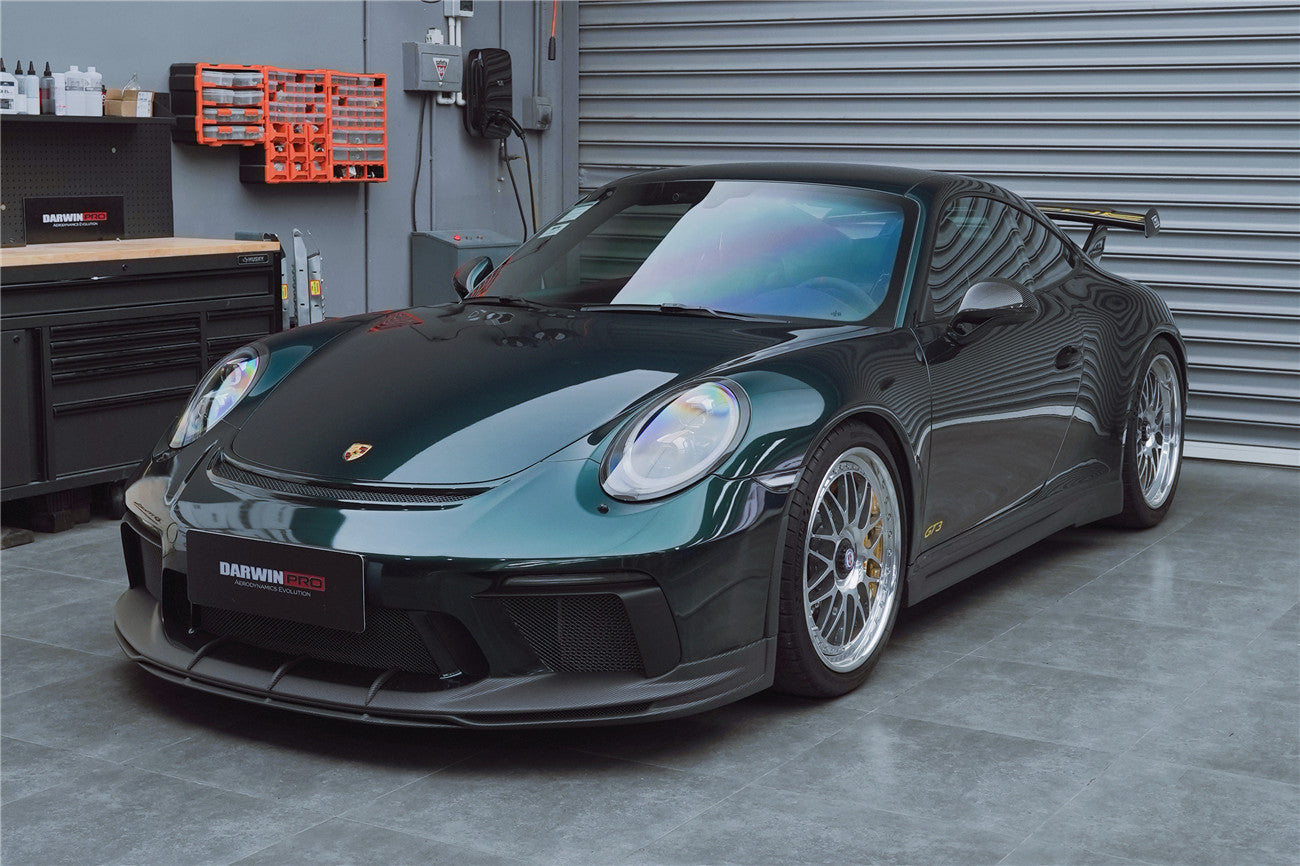 2017-2019 Porsche 911 991.2 GT3 Only BKSS Style Carbon Fiber Full Body Soft Kit - DarwinPRO Aerodynamics