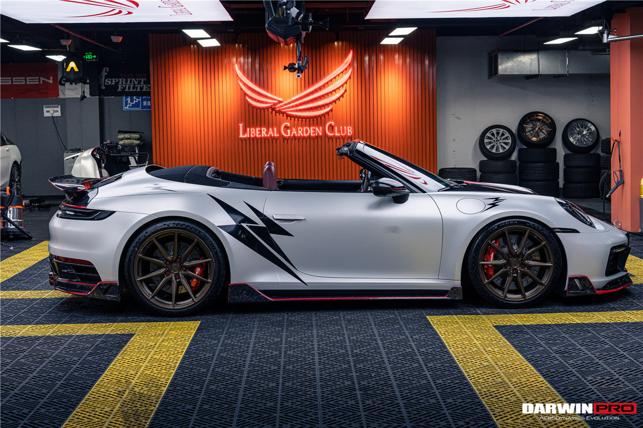DarwinPRO 2019-2024 Porsche 911 992 Carrera S & 4 & 4S & Targa & Cabriolet BKSS Style Front Lip