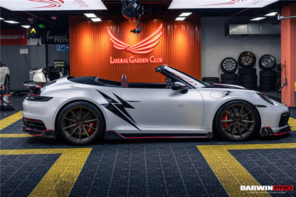 DarwinPRO 2019-2024 Porsche 911 992 Carrera S & 4 & 4S & Targa & Cabriolet BKSS Style Front Lip