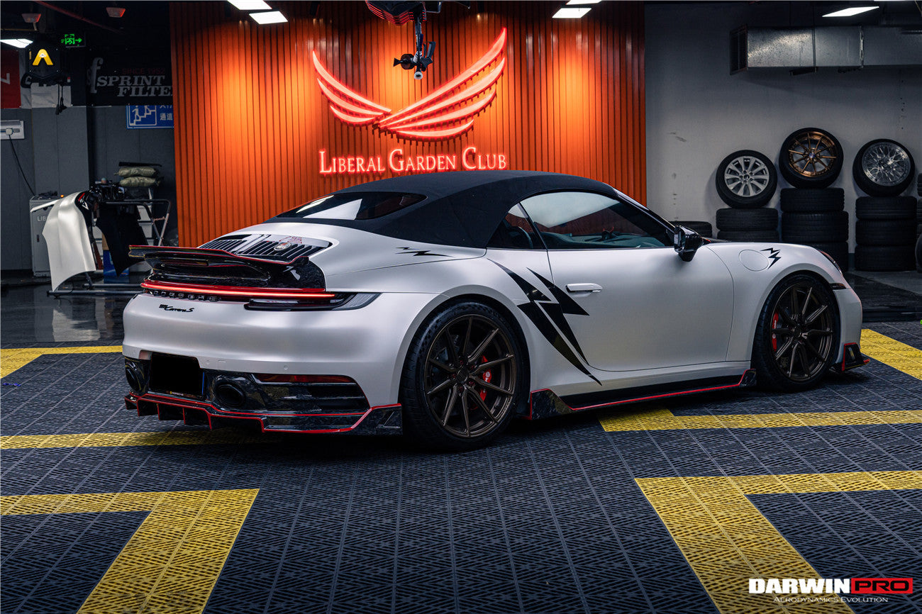 DarwinPRO 2019-2024 Porsche 911 992 Carrera S & 4 & 4S BKSSII Style Trunk Wing