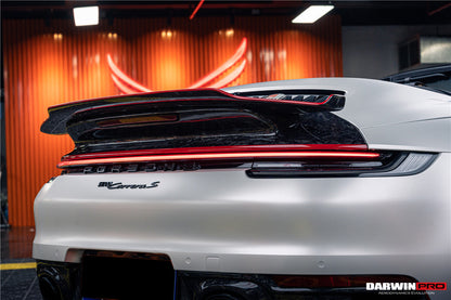 DarwinPRO 2019-2024 Porsche 911 992 Carrera S & 4 & 4S BKSSII Style Trunk Wing