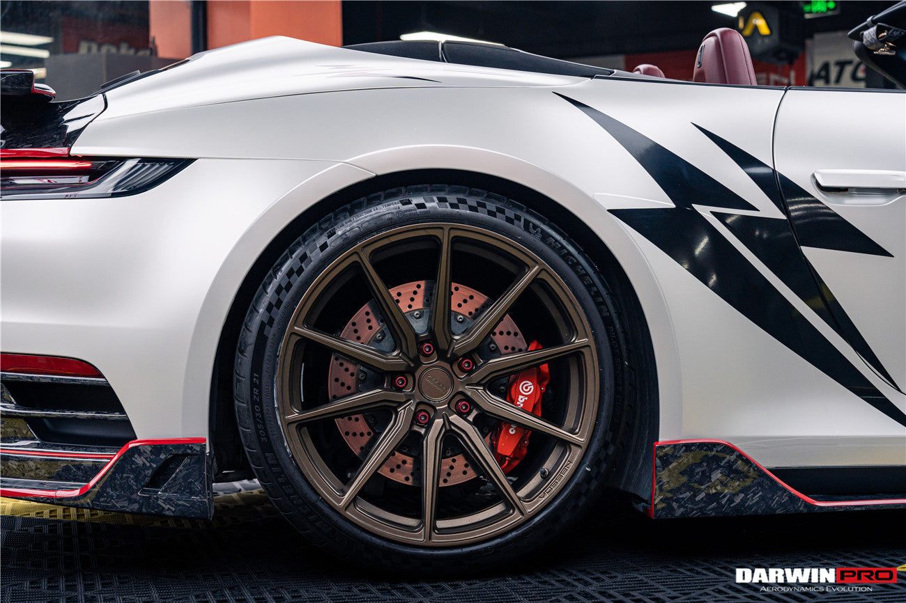 DarwinPRO 2019-2024 Porsche 911 992 Carrera S & 4 & 4S & Targa & Cabriolet BKSS Style Rear Lip