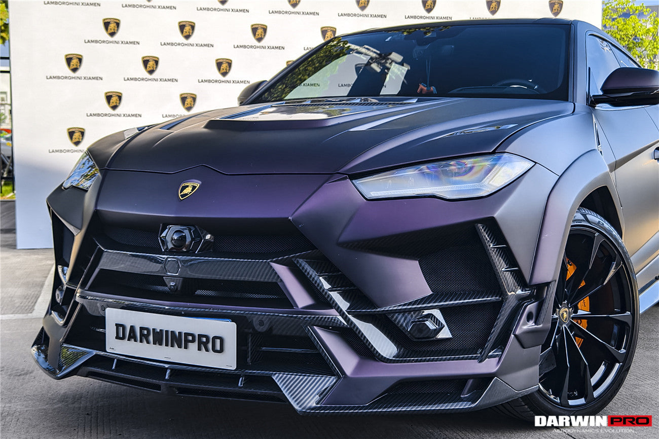 DarwinPRO 2018-2025 Lamborghini URUS BKSS Part Carbon Fiber Front Bumper