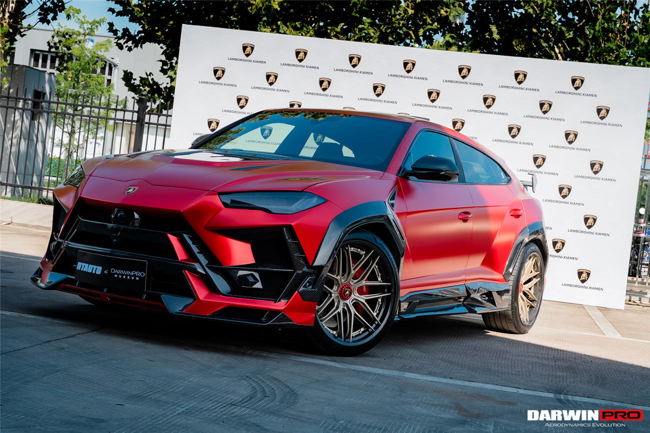 DarwinPRO 2018-2025 Lamborghini URUS BKSS Part Carbon Fiber Side Skirts | Fits URUS, S, Performante