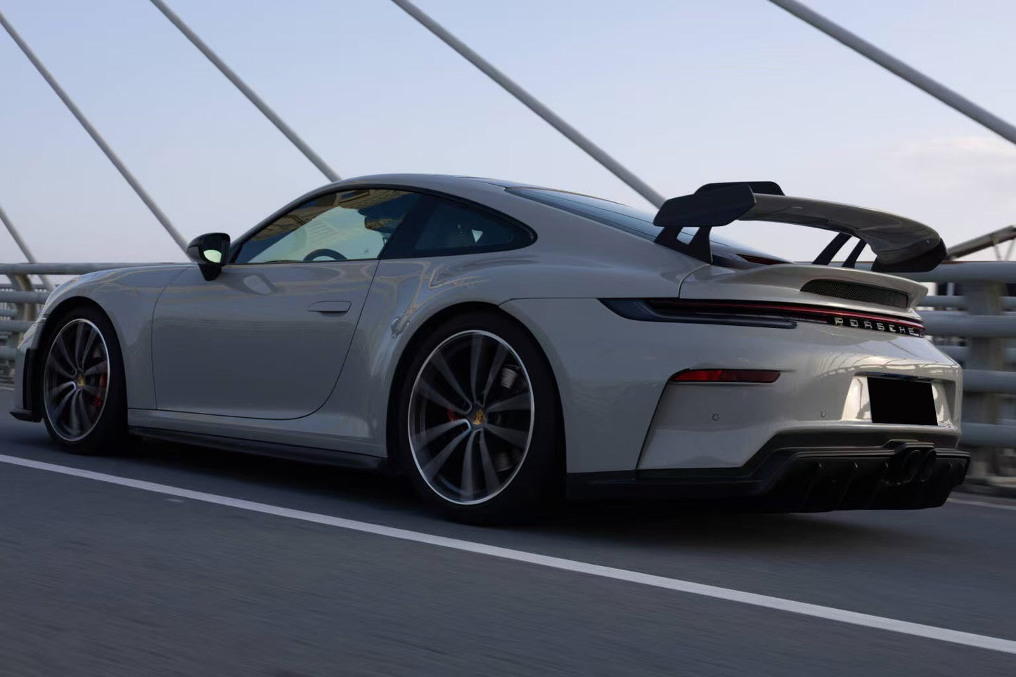DarwinPRO 2019-2024 Porsche 911 992.1 Carrera & S & 4S & Convert 992.2 Facelift GT3 Style Trunk Spoiler Wing