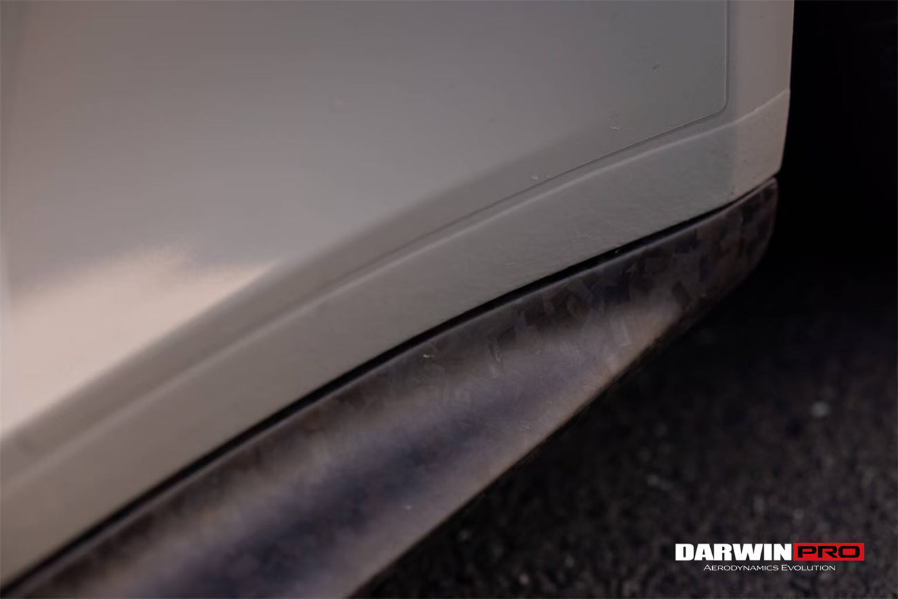 DarwinPRO 2019-UP Porsche 911 992 Carrera & S & 4 & 4S & Targa & Cabriolet & Convert 992.2 Facelift GT3 Style Side Skirts - DarwinPRO Aerodynamics