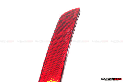 DarwinPRO 2019-2024 Porsche 911 992 Carrera & S & 4 & 4S & Targa & Cabriolet GT3 Style Rear Bumper Red Reflector Panels 