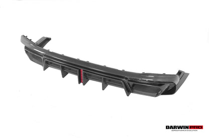 DarwinPRO 2020-2025 Audi S4 Avant B9.5 BKSS Style Carbon Fiber Rear Diffuser with exhasut tips