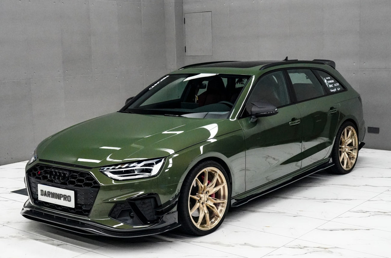 DarwinPRO 2020-2025 Audi S4 Sedan And Avant B9.5 BKSS Style Carbon Fiber Front Lip