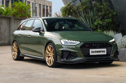 DarwinPRO 2020-2025 Audi S4 Sedan And Avant B9.5 BKSS Style Carbon Fiber Front Lip