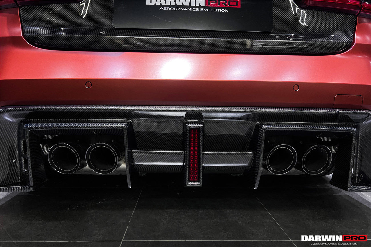 2021-UP BMW M3 G80 BKSS Style Carbon Fiber Rear Diffuser