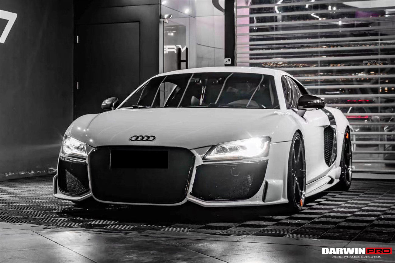 2006-2015 Audi R8 Coupe & Spyder DPGT Style Front Bumper - DarwinPRO Aerodynamics