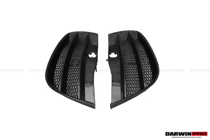 2009-2015 Audi R8 Coupe Spyder Front Bumper Vents - DarwinPRO Aerodynamics