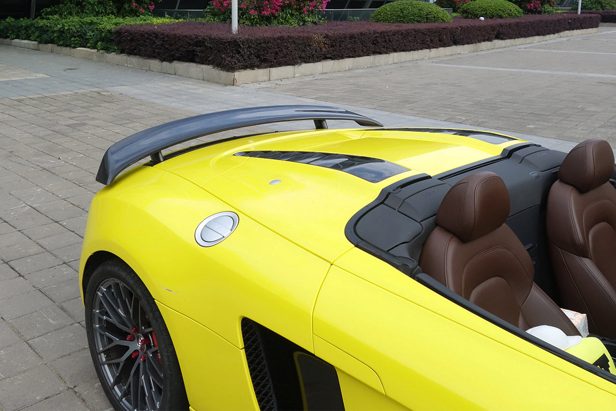 2010-2015 Audi R8 Spyder GT Trunk Spoiler - DarwinPRO Aerodynamics