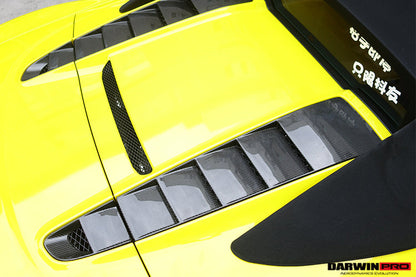 DarwinPRO 2010-2012 Audi R8 Spyder Carbon fiber Trunk Air Scoop cover