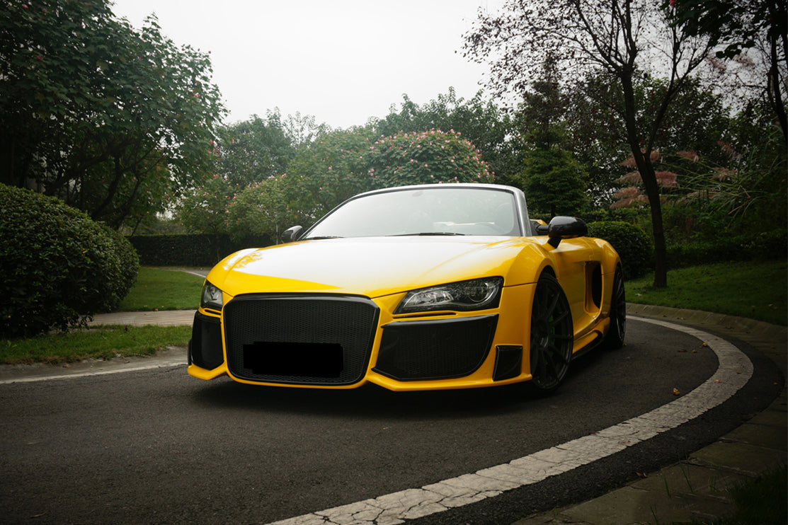 2006-2015 Audi R8 Coupe & Spyder DPGT Style Front Bumper - DarwinPRO Aerodynamics