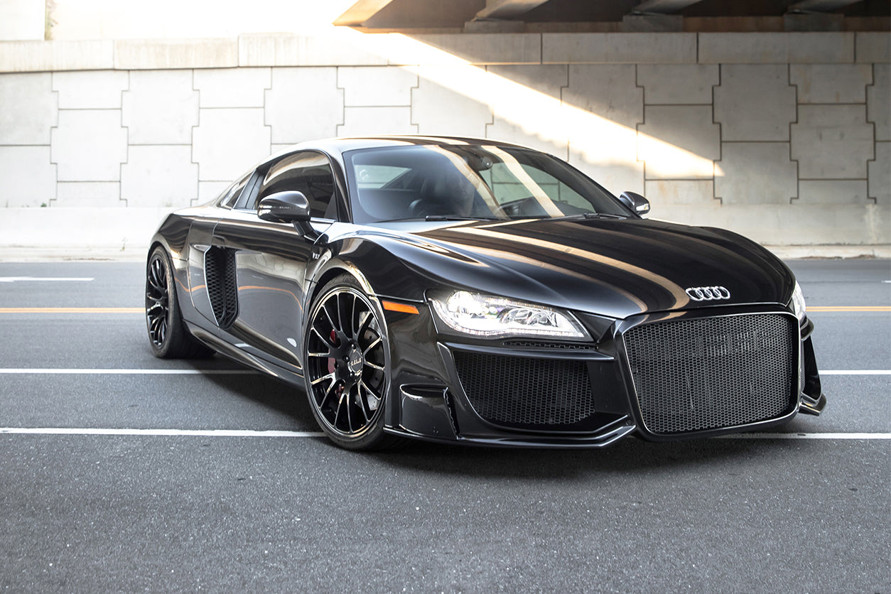2006-2015 Audi R8 Coupe & Spyder DPGT Style Front Bumper - DarwinPRO Aerodynamics