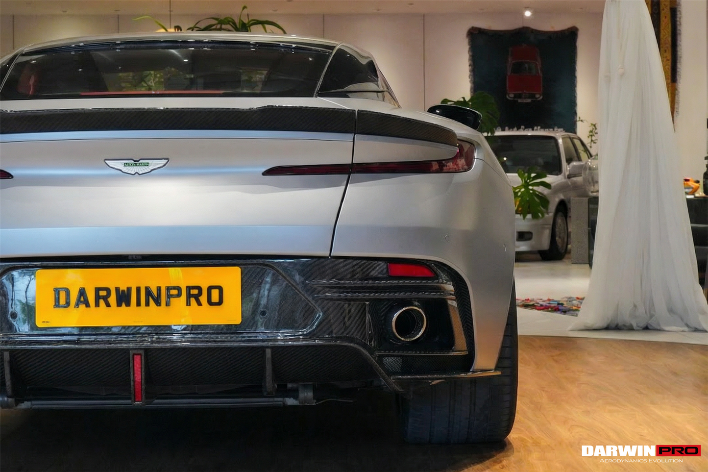 DarwinPRO 2016-2023 Aston Martin DB11 iMP-Performance Carbon Fiber Rear Bumper