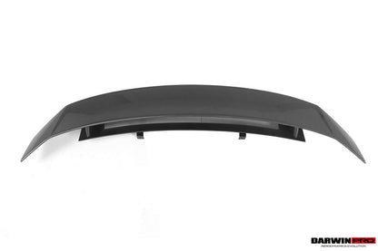 DarwinPRO 2016-2025 Audi R8 GEN2 Coupe ONLY GT Style Carbon Fiber Trunk Wing with Base - DarwinPRO Aerodynamics