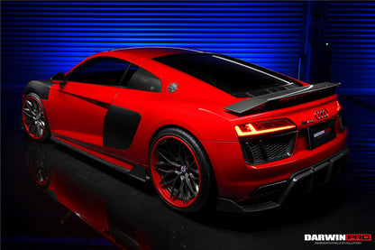 2016-2025 Audi R8 GEN2 Coupe & Spyder iMPII Carbon Fiber Side Door Panel Blades