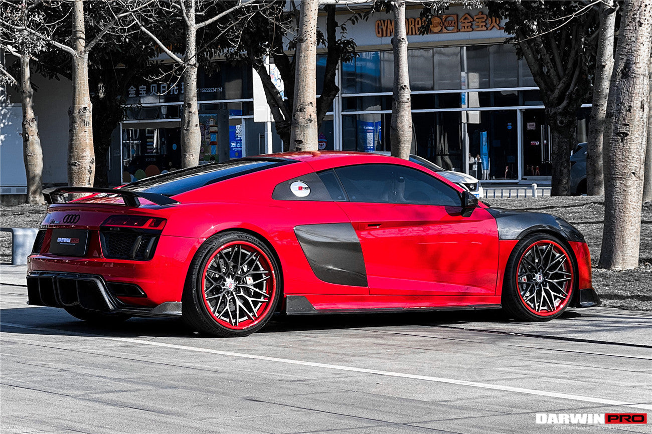 2016-2025 Audi R8 GEN2 Coupe & Spyder iMPII Carbon Fiber Side Door Panel Blades