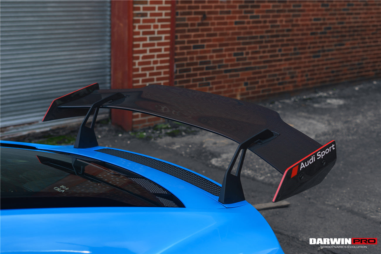 2016-2025 Audi R8 GEN2 V10 PLUS Coupe ONLY IMPII Carbon Fiber Trunk Wing with  Base - DarwinPRO Aerodynamics