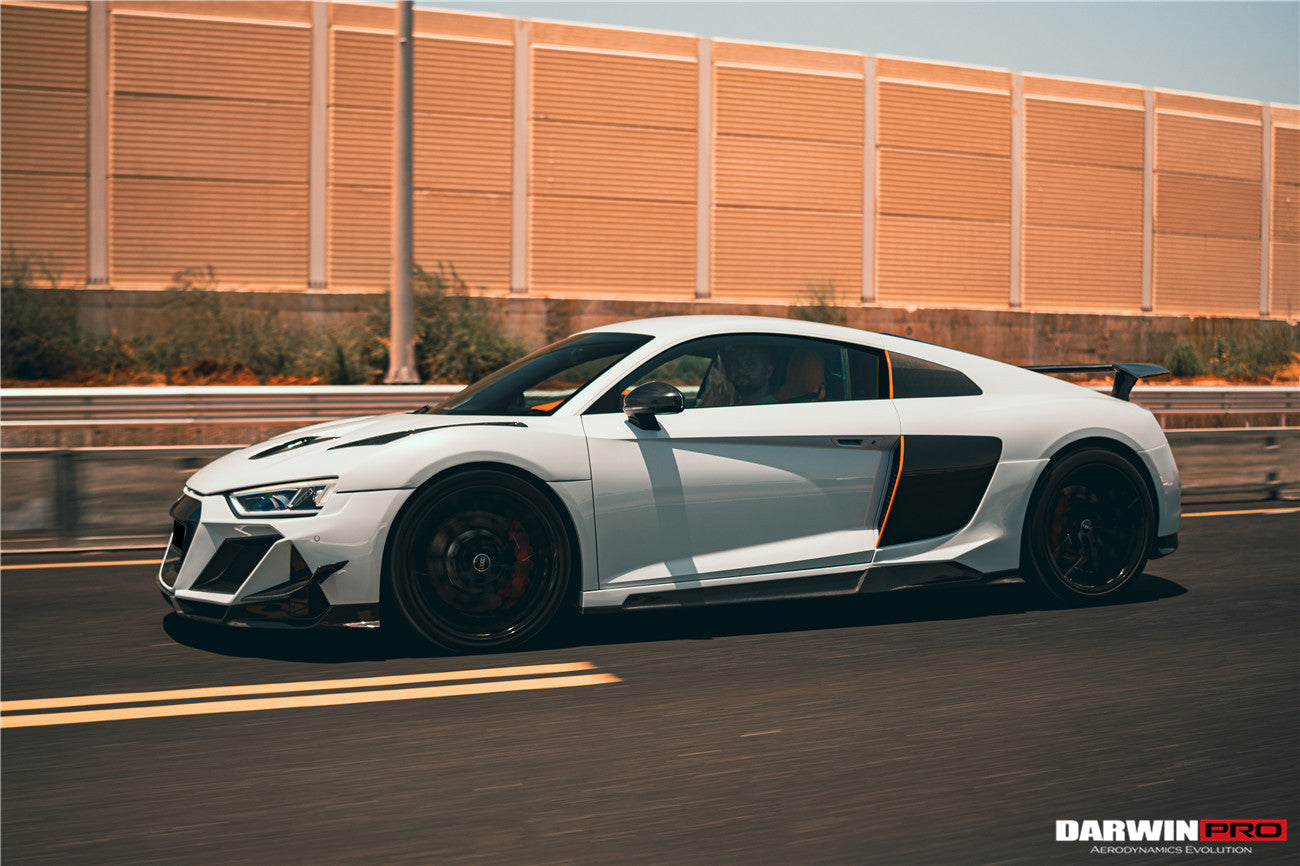 2016-2018 Audi R8 Coupe & Spyder iMPII Carbon Fiber Side Skirts Add on