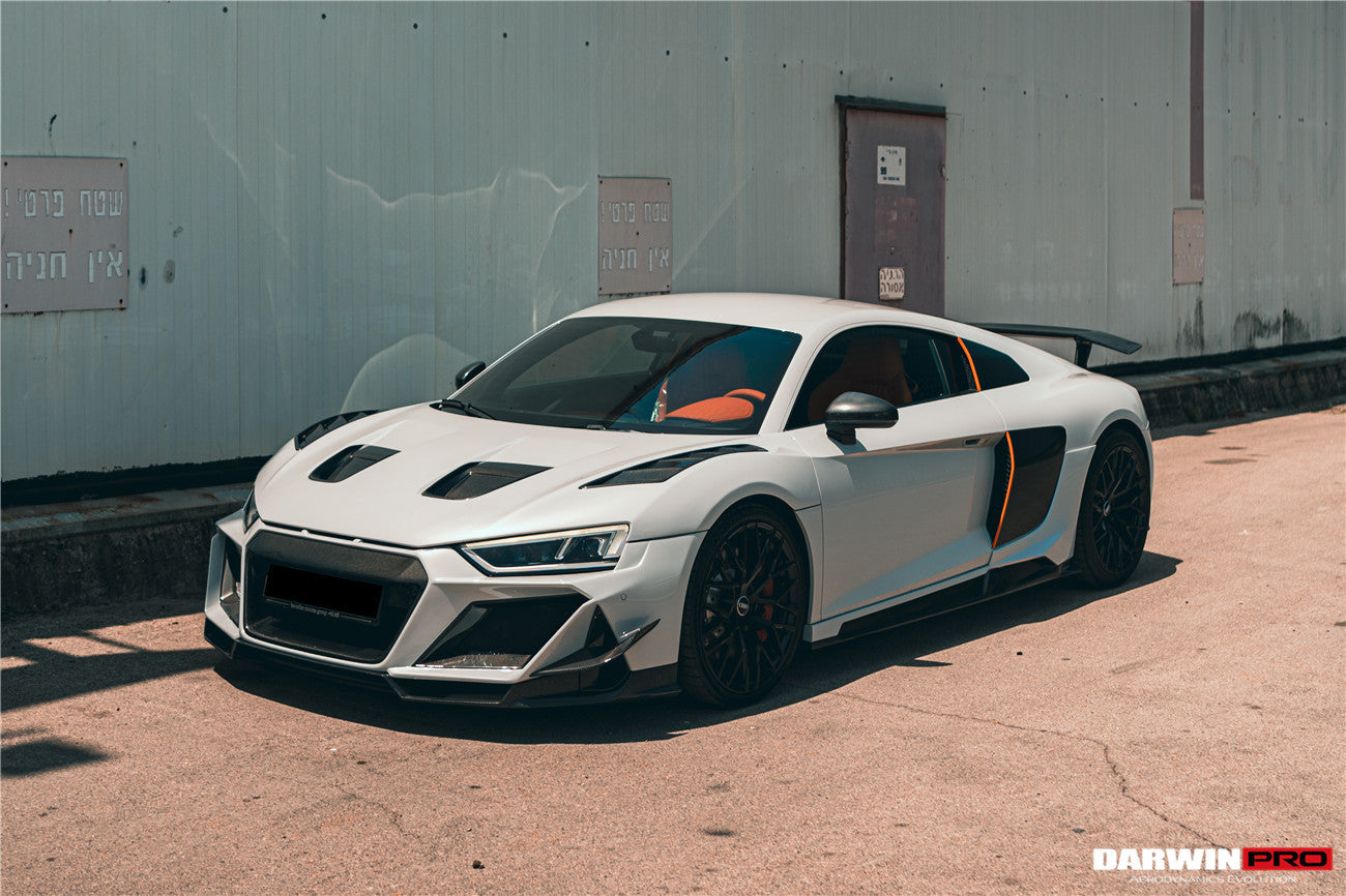 2016-2018 Audi R8 Coupe & Spyder iMPII Carbon Fiber Side Skirts Add on