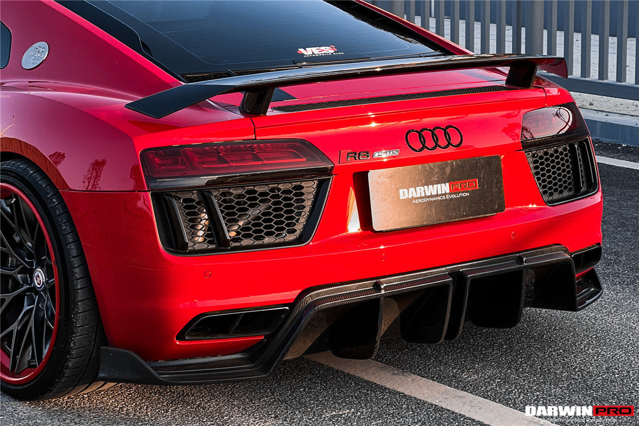 2016-2025 Audi R8 GEN2 Coupe ONLY GT Style Carbon Fiber Trunk Spoiler Wing