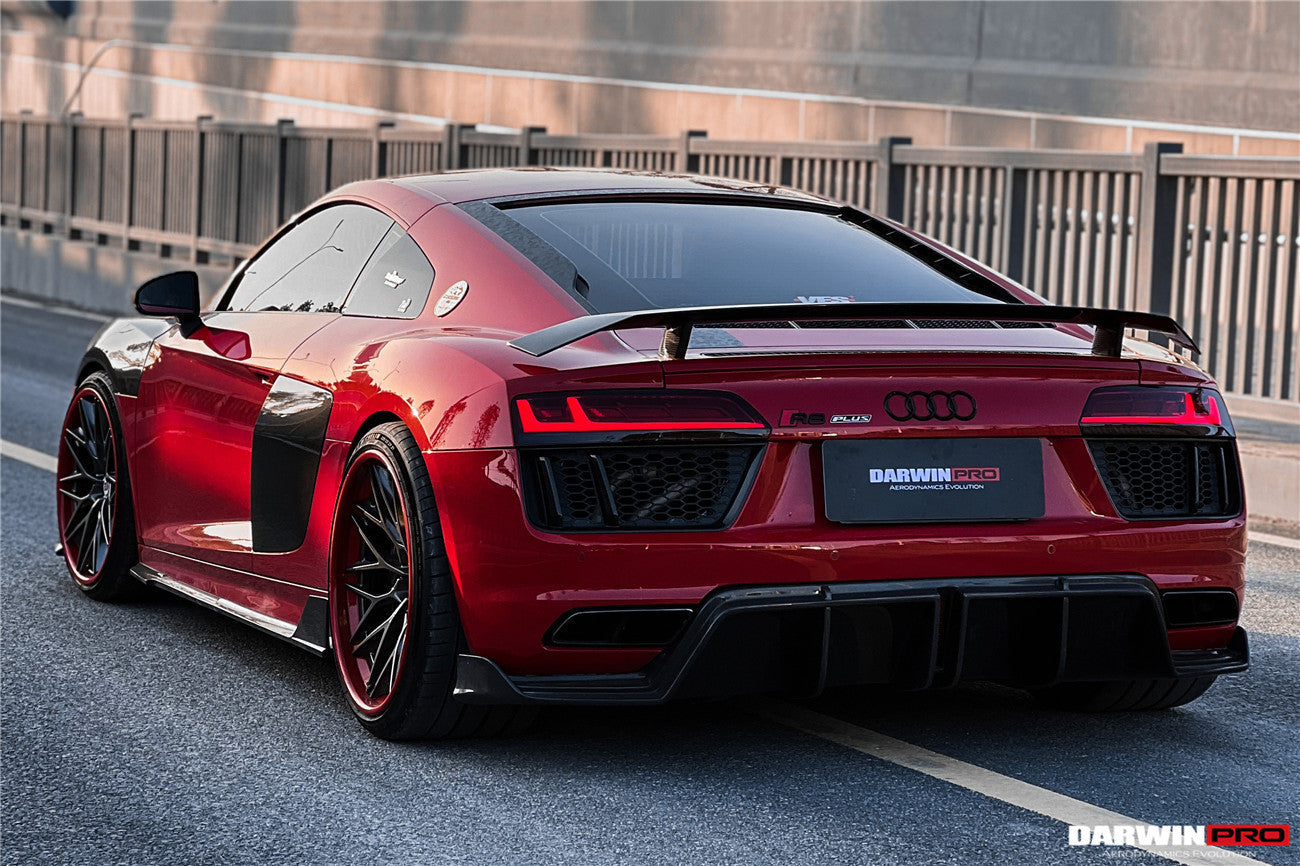2016-2025 Audi R8 GEN2 Coupe ONLY GT Style Carbon Fiber Trunk Spoiler Wing