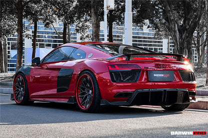 2016-2025 Audi R8 GEN2 Coupe ONLY GT Style Carbon Fiber Trunk Spoiler Wing
