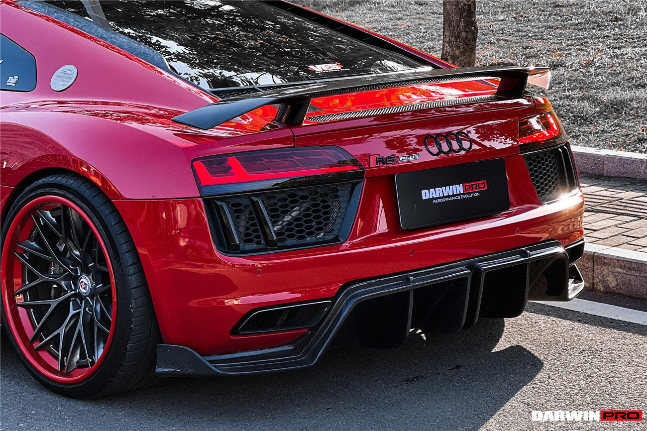 2016-2025 Audi R8 GEN2 Coupe ONLY GT Style Carbon Fiber Trunk Spoiler Wing