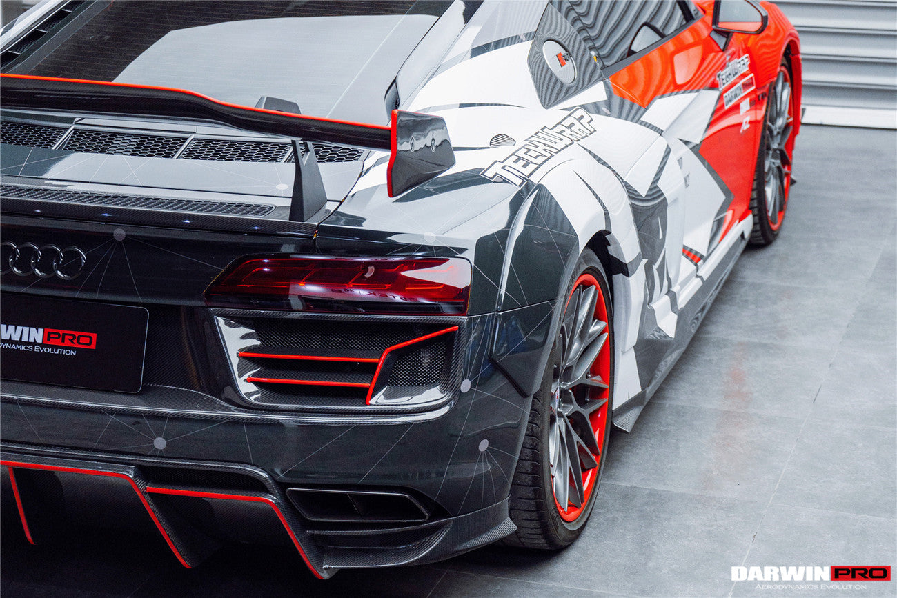 2016-2025 Audi R8 GEN2 V10 PLUS Coupe ONLY IMPII Carbon Fiber Trunk Wing with  Base - DarwinPRO Aerodynamics