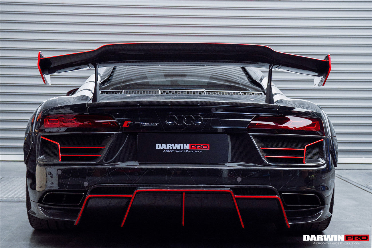 2016-2025 Audi R8 GEN2 V10 PLUS Coupe ONLY IMPII Carbon Fiber Trunk Wing with  Base - DarwinPRO Aerodynamics