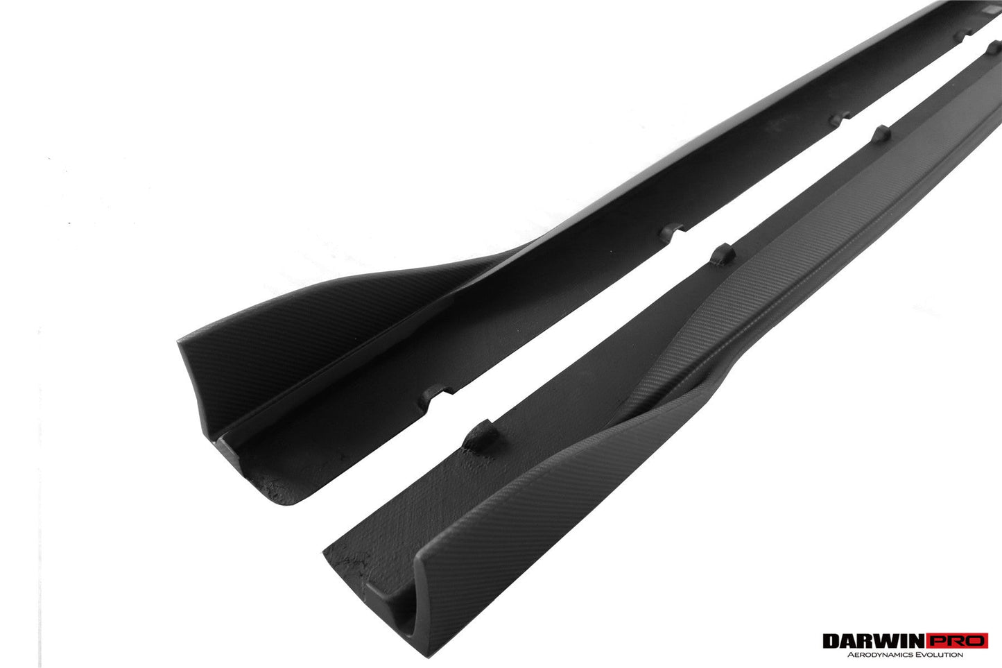 DarwinPRO 2019-UP Audi RS6 Avant C8 & RS7 Quattro IMP Performance Side Skirts Under Board - DarwinPRO Aerodynamics