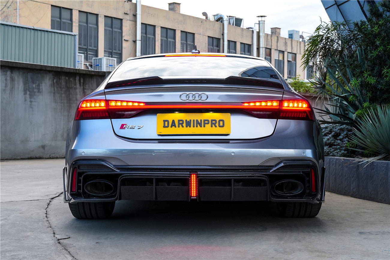 DarwinPRO 2019-UP Audi RS7 A7 S7 C8 Quattro IMP Performance Ver.2 Trunk Spoiler