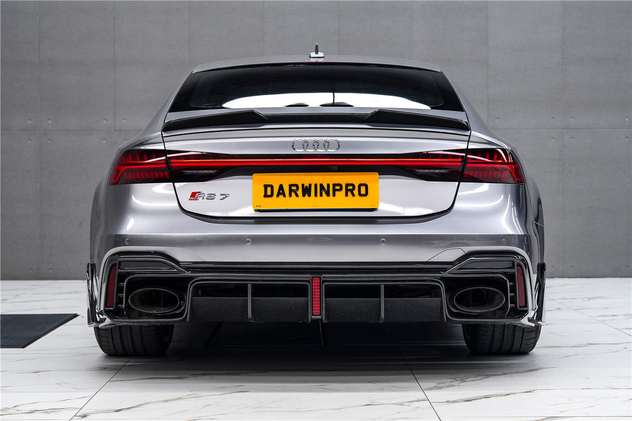 DarwinPRO 2019-UP Audi RS7 A7 S7 C8 Quattro IMP Performance Ver.2 Trunk Spoiler