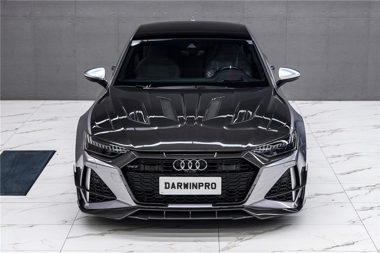 DarwinPRO 2019-UP Audi RS7 A7 S7 C8 Quattro IMP Performance Ver.2 Hood