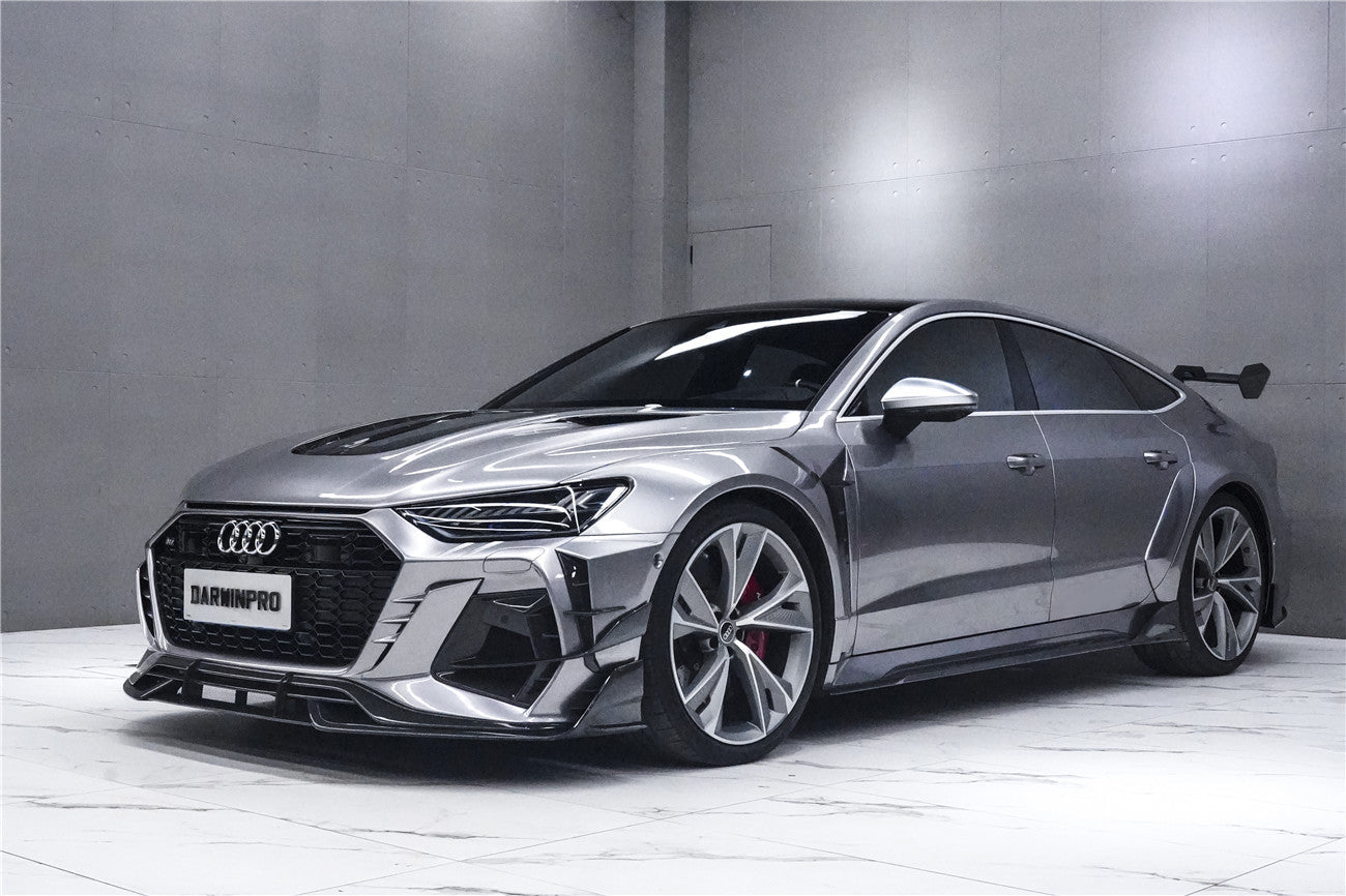 DarwinPRO 2019-2025 Audi RS6 Avant C8 & RS7 C8 Quattro IMP Design Side Skirts Under Board