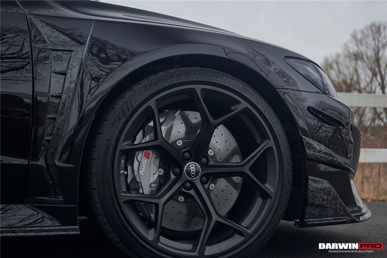 DarwinPRO 2019-2025 Audi RS7 C8 Quattro IMP Design Front Fender - DarwinPRO Aerodynamics