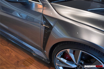 DarwinPRO 2019-2025 Audi RS6 Avant C8 & RS7 C8 Quattro IMP Design Side Skirts Under Board