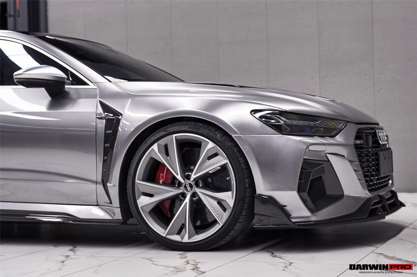 DarwinPRO 2019-2025 Audi RS7 C8 Quattro IMP Design Front Fender - DarwinPRO Aerodynamics