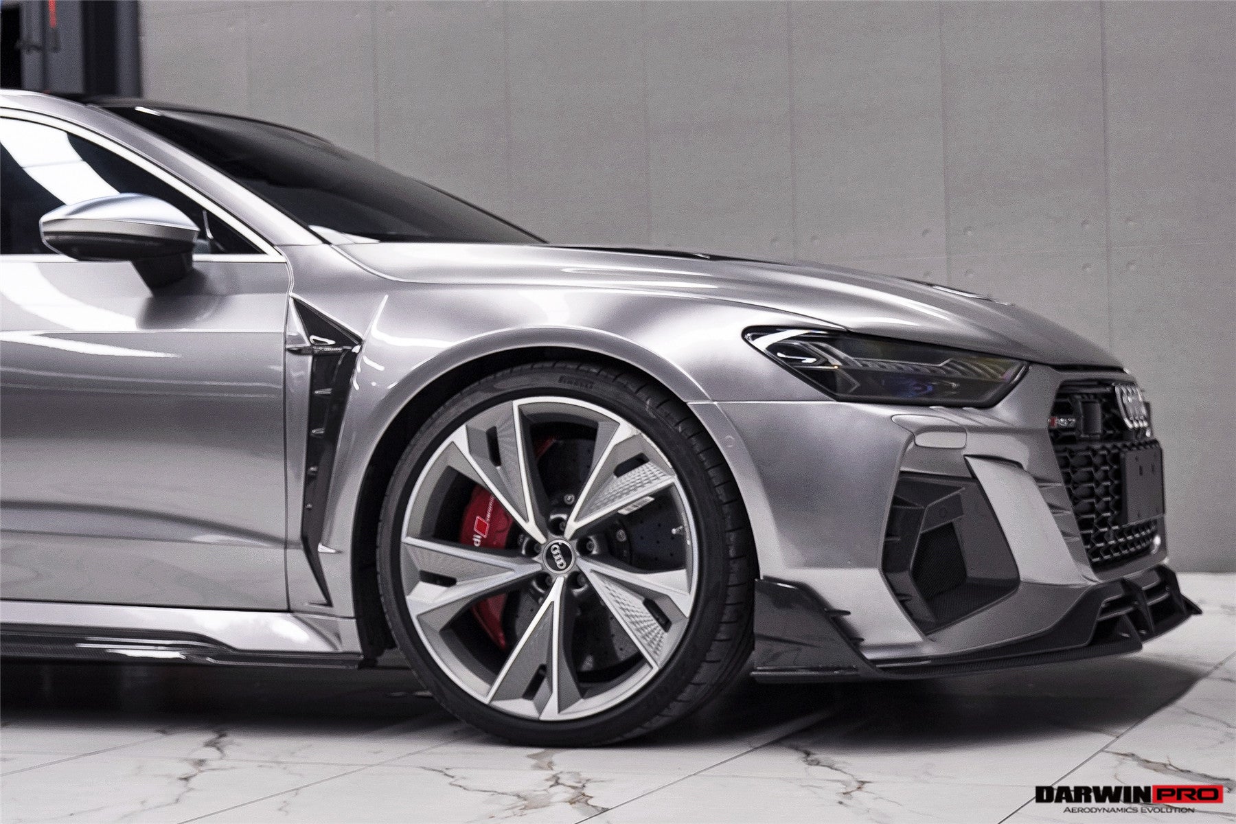 DarwinPRO 2019-2025 Audi RS7 C8 Quattro IMP Design Front Fender - DarwinPRO Aerodynamics