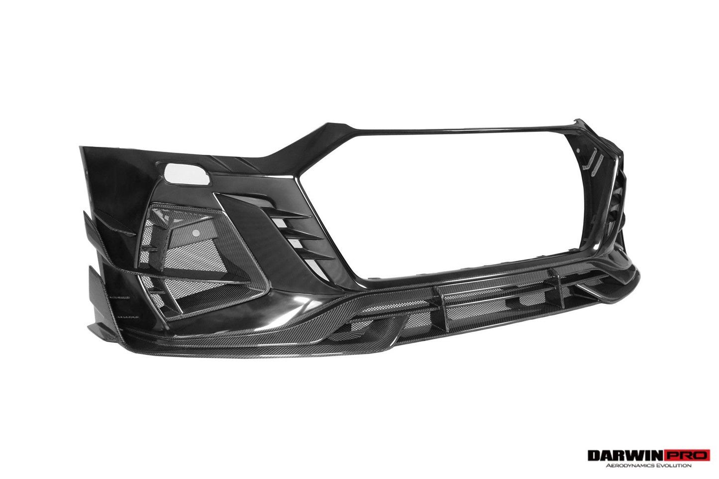 DarwinPRO 2019-2025 Audi RS7 Quattro & RS6 Avant C8 IMP Design Ver.2 Front Bumper - DarwinPRO Aerodynamics