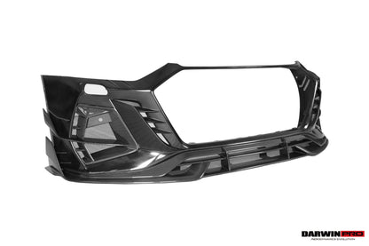 DarwinPRO 2019-2025 Audi RS7 Quattro & RS6 Avant C8 IMP Design Ver.2 Front Bumper - DarwinPRO Aerodynamics